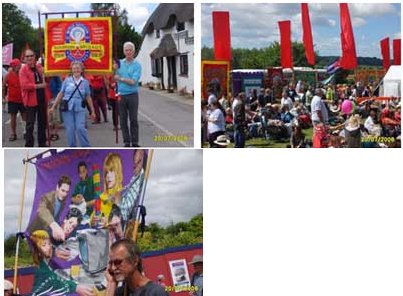 Images from Tolpuddle Martyrs Festival, Dorset